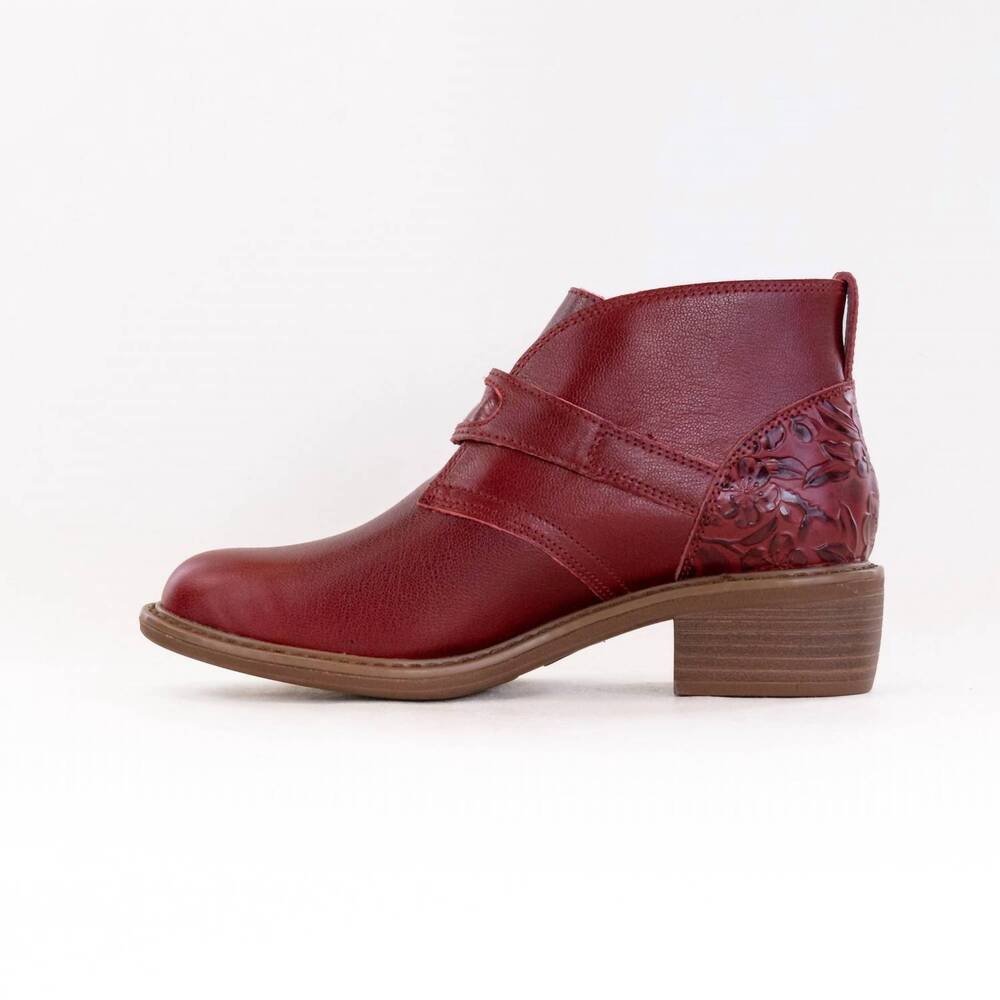NEW ALEGRIA women's mikki boot in loretta red